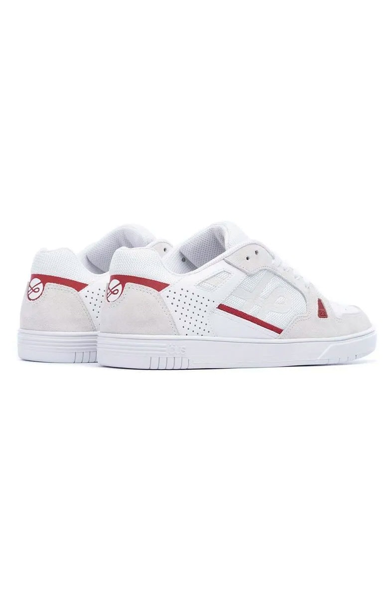 Tênis OUS 2K Essencial Branco/Bordo 350043-01