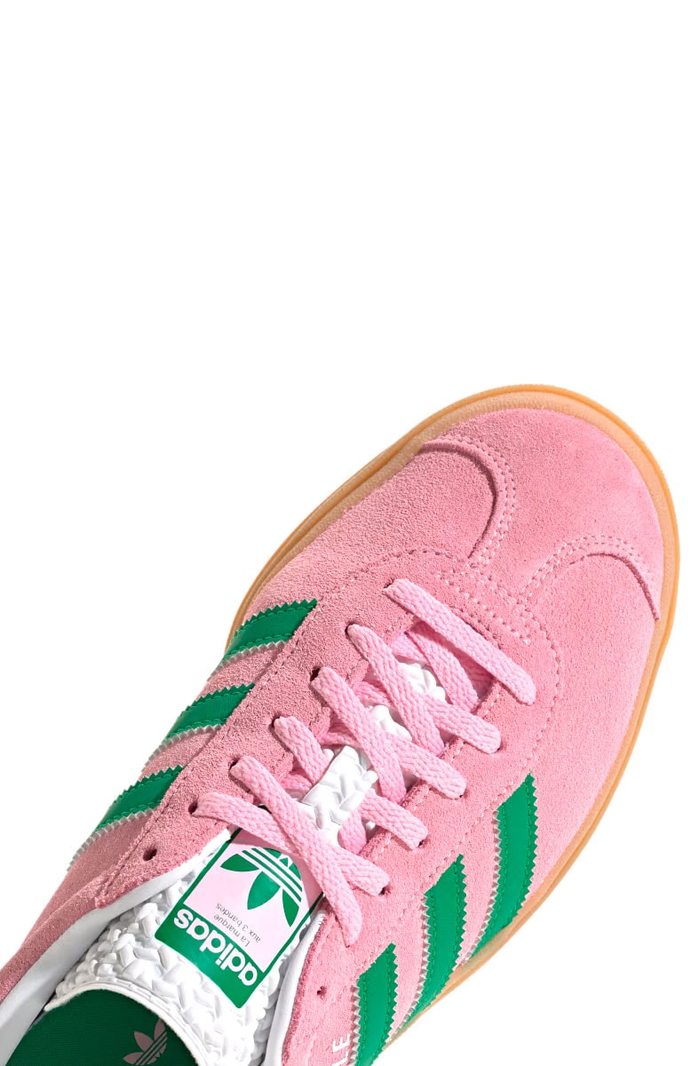Tênis Adidas Gazelle Bold Feminino Rosa/Verde IE0420