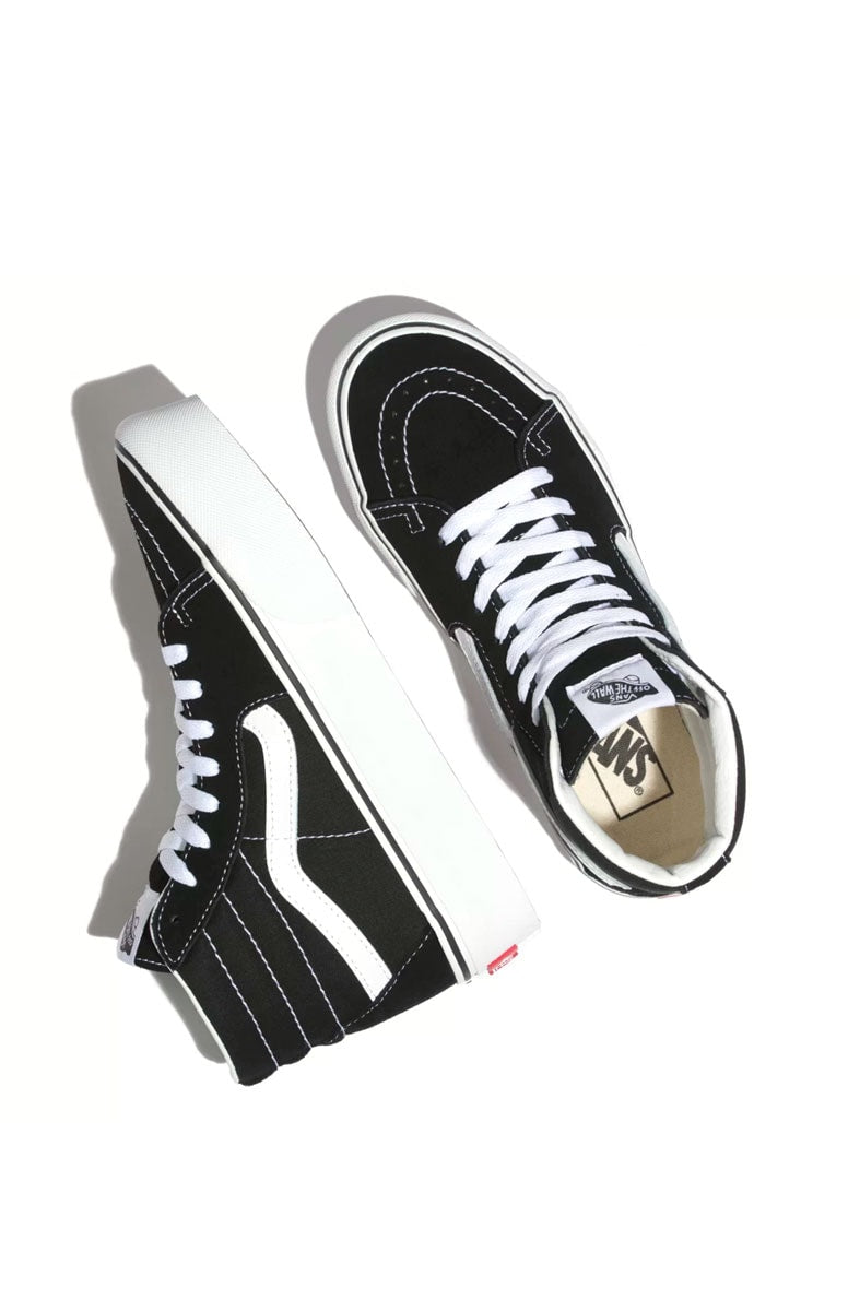 Tênis Vans Sk8-hi Plataforma Preto/Branco V1002001300013