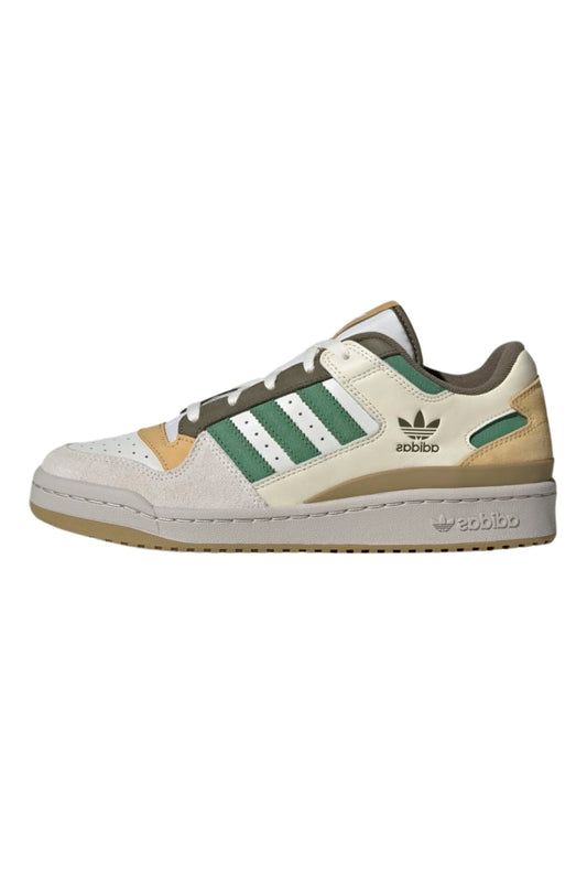Tênis Adidas Forum Low CL Creme/Amarelo/Verde ID6264