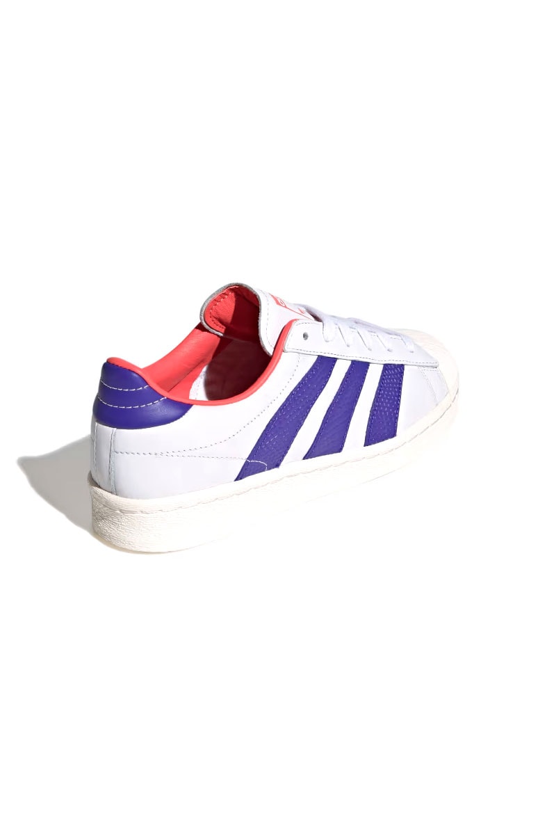 Tênis Adidas Superstar 82 Branco/Azul IE3054