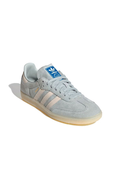 Tênis Adidas Samba OG Cinza Claro/Off-White IG6177