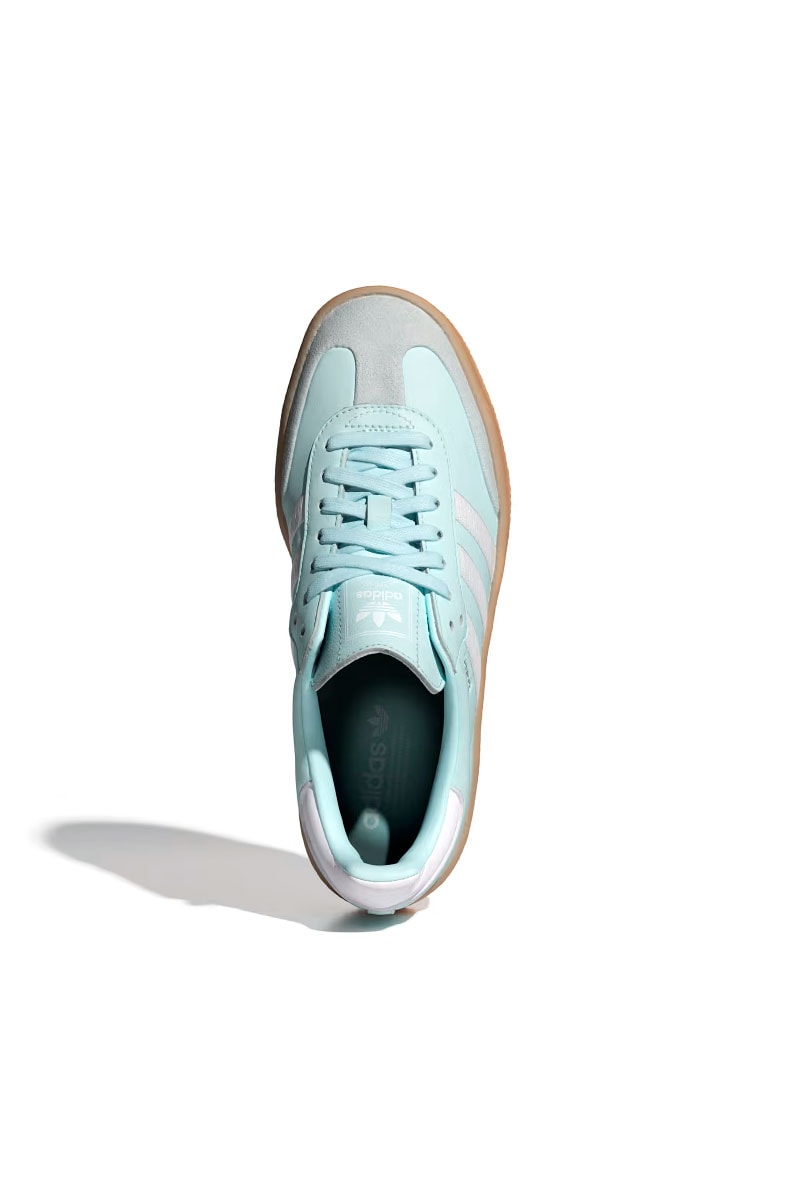Tênis Adidas Sambae Feminino Azul Claro/Prata ID0435