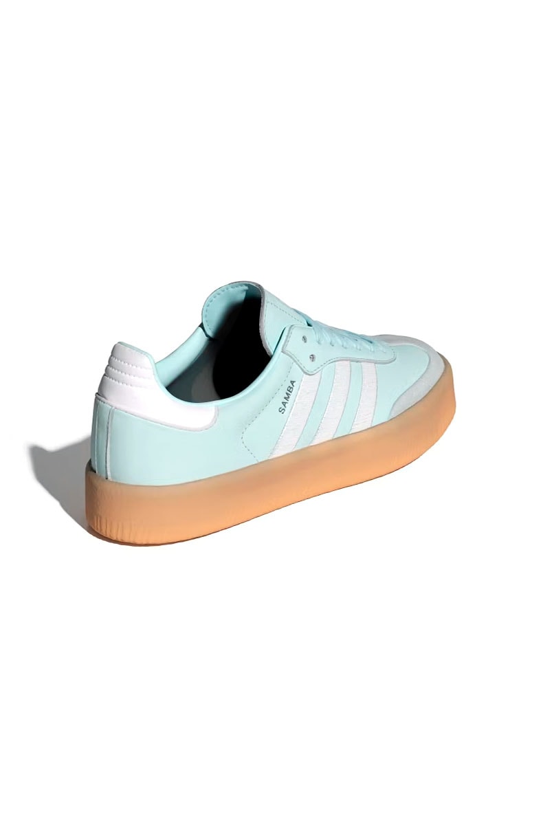 Tênis Adidas Sambae Feminino Azul Claro/Prata ID0435