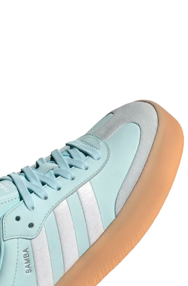 Tênis Adidas Sambae Feminino Azul Claro/Prata ID0435