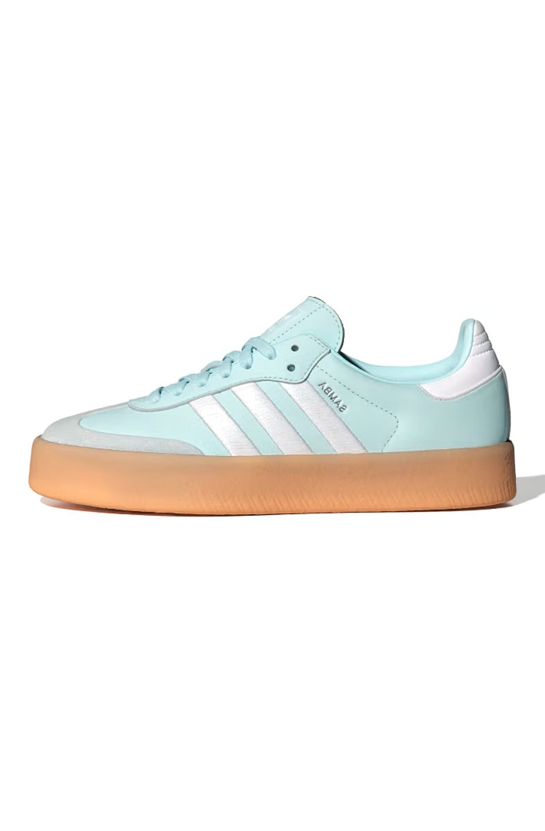 Tênis Adidas Sambae Feminino Azul Claro/Prata ID0435
