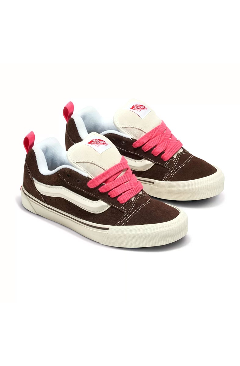 Tênis Vans Knu Skool Seasonal Hero Marrom/Rosa/Branco V1002002760010
