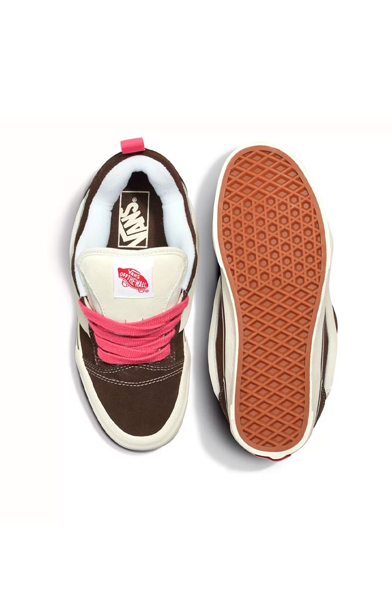 Tênis Vans Knu Skool Seasonal Hero Marrom/Rosa/Branco V1002002760010