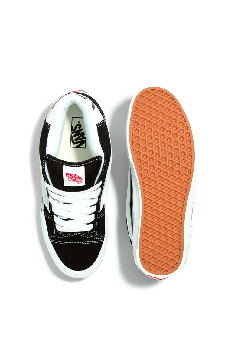 Tênis Vans Knu Skool Mid Preto/Branco VN000CQ96BT