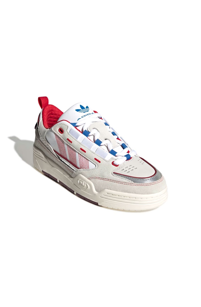Tênis Adidas ADI2000 Cinza/Vermelho/Azul GX6358