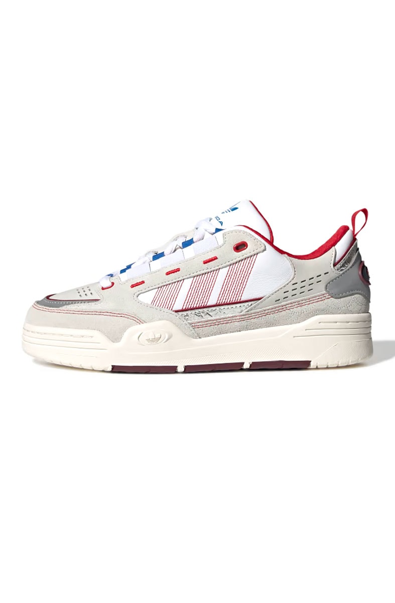 Tênis Adidas ADI2000 Cinza/Vermelho/Azul GX6358