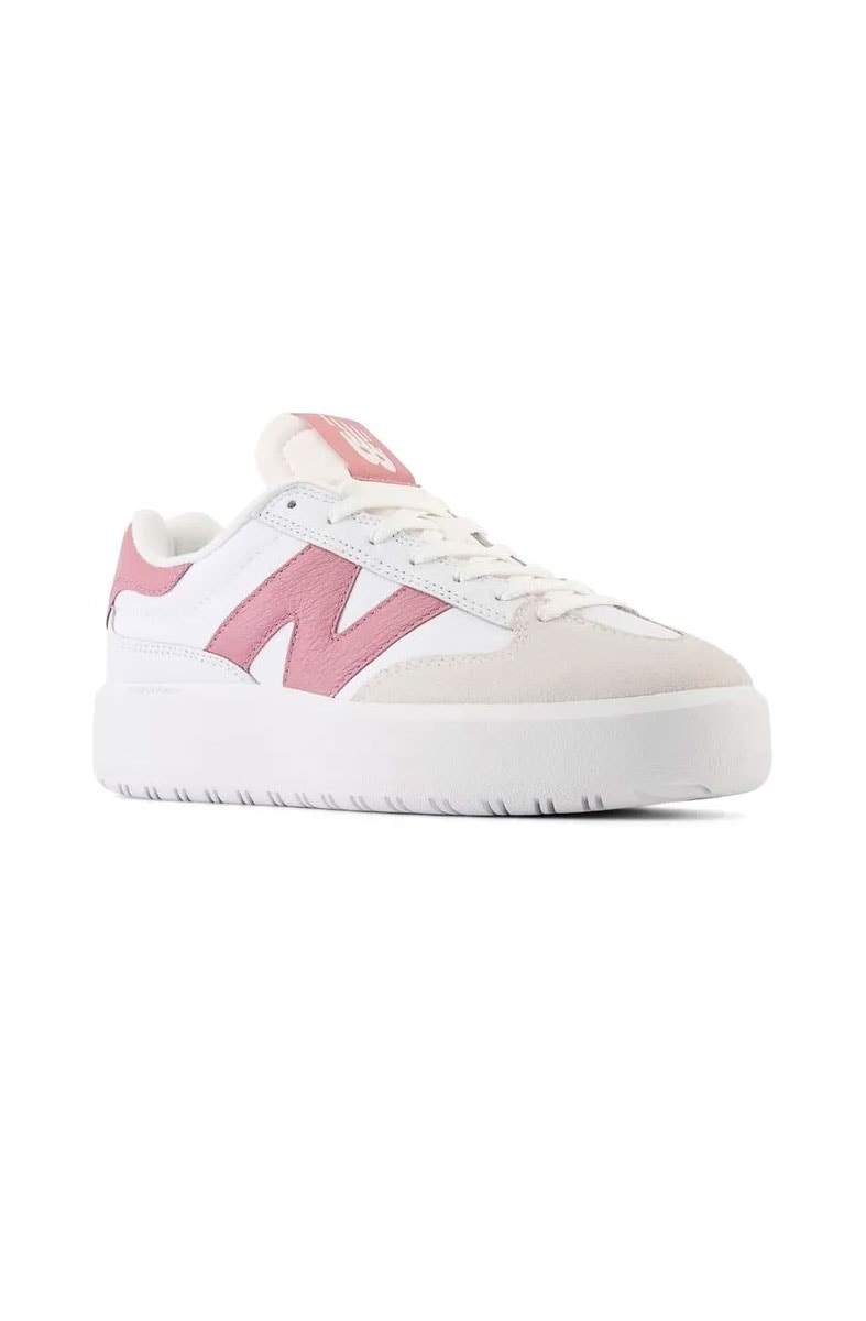 Tênis New Balance CT302 Unissex Branco/Rosa CT302CFA