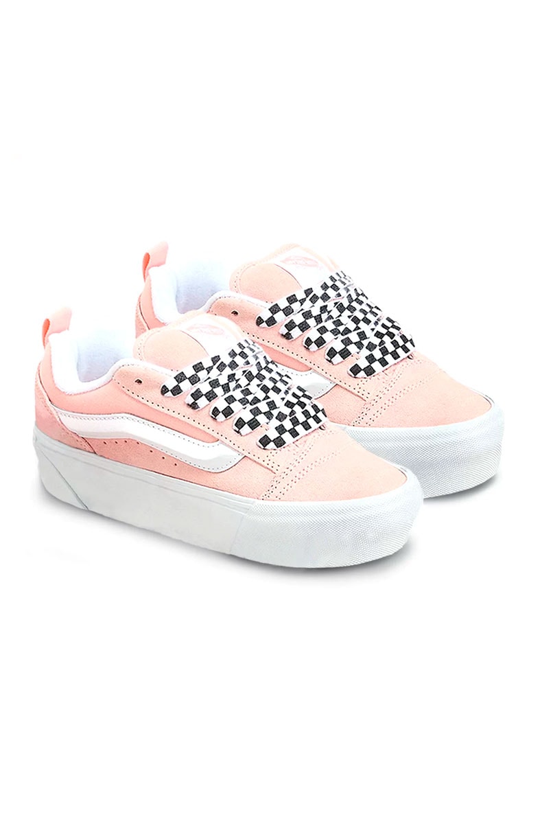 Tênis Vans Knu Stack Light Rosa/Branco VN000CP6LTP