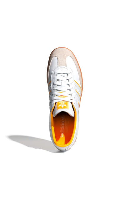Tênis Adidas Samba OG Branco/Amarelo ID1479