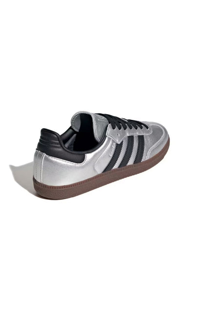Tênis Adidas Samba OG Feminino Prata/Preto JI4218