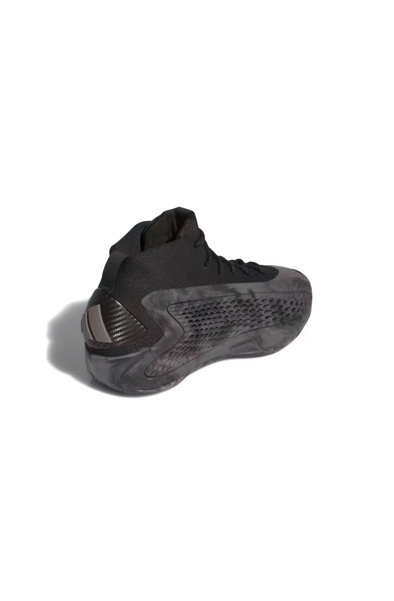 Tênis Adidas Basquete Anthony Edwards 1 Mid Preto/Cinza Escuro IG6668
