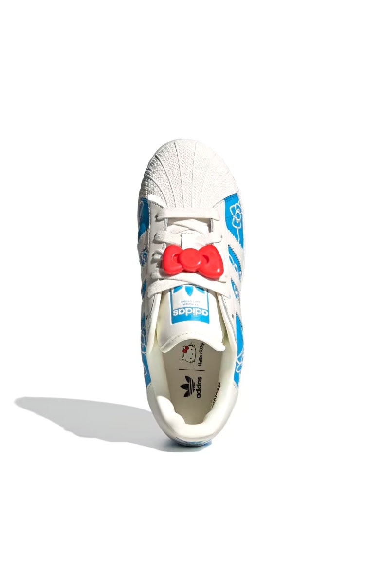 Tênis Adidas Superstar XLG Hello Kitty Azul/Branco IG4477