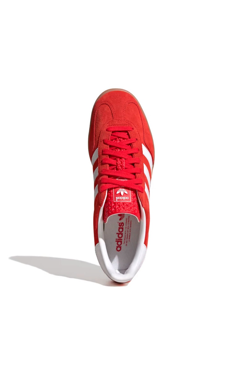 Tênis Adidas Gazelle Indoor Vermelho/Branco JI2063