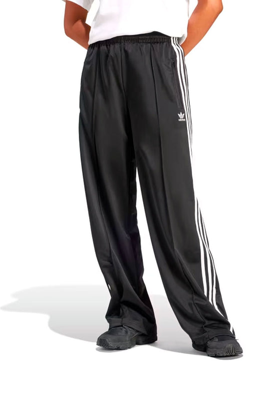 Calça Adidas Firebird Loose Track Preto/Branco