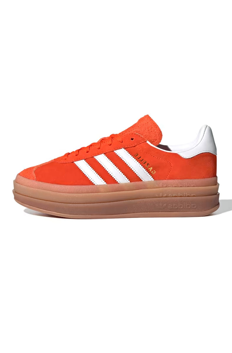 Tênis Adidas Gazelle Bold Feminino Laranja/Branco IG8672