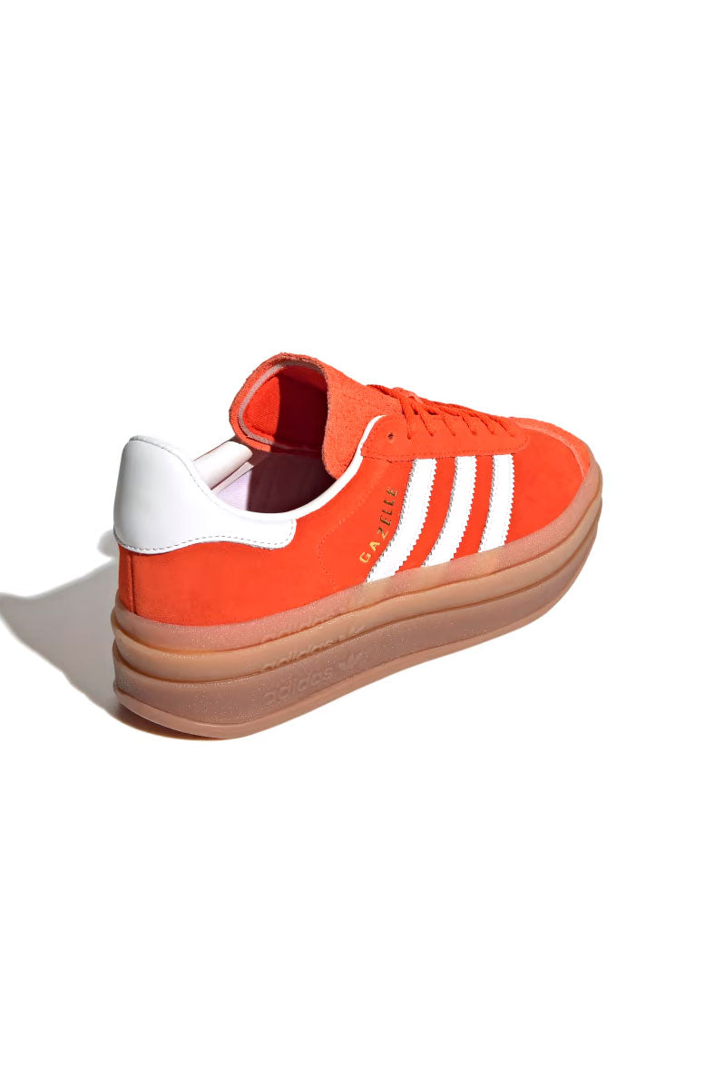 Tênis Adidas Gazelle Bold Feminino Laranja/Branco IG8672