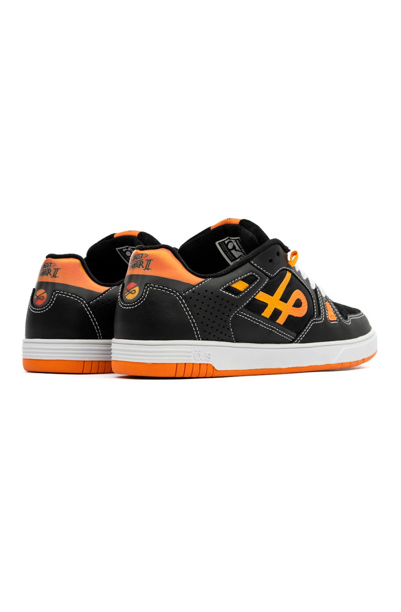 Tênis OUS 2K Street Fighter II Preto/Laranja/Branco