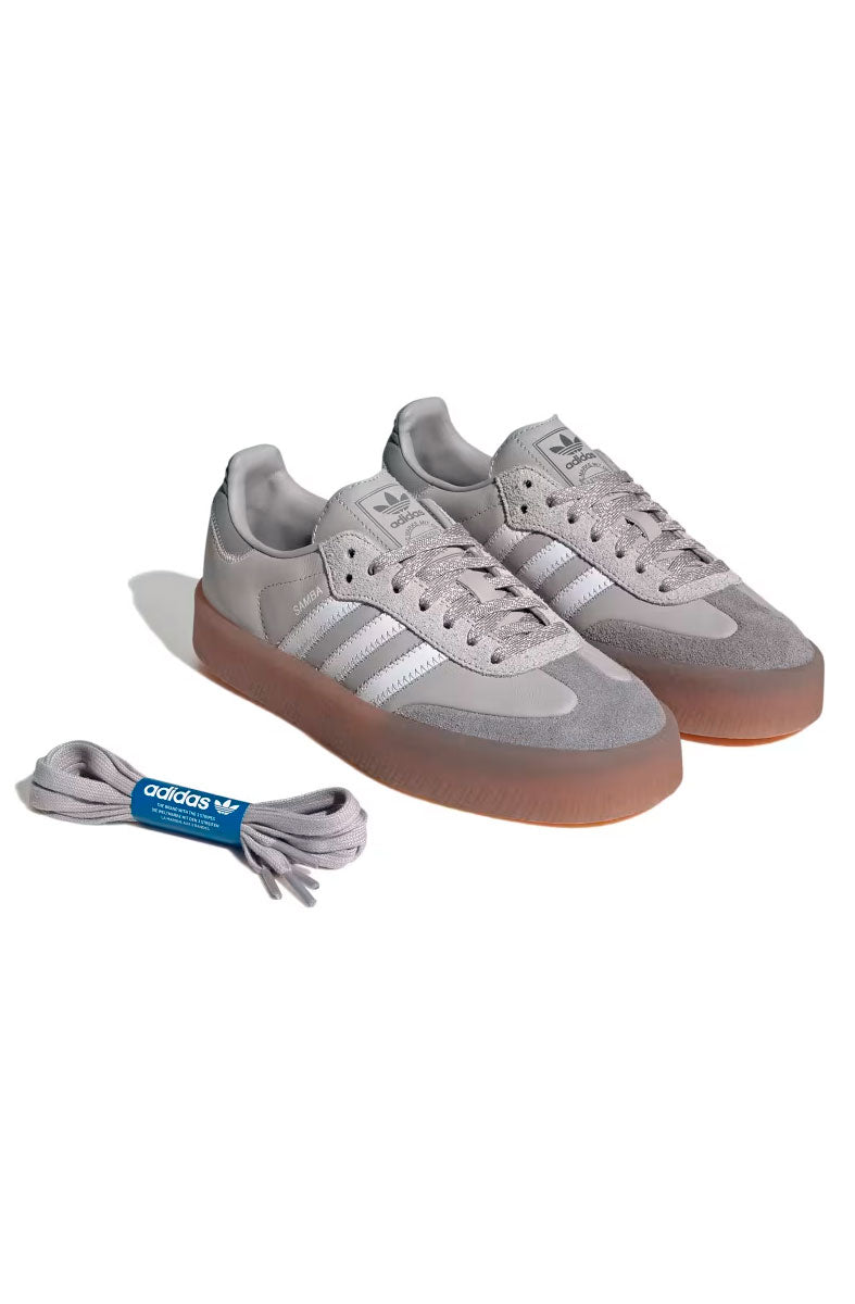Tênis Adidas Sambae Feminino Cinza/Branco IE9108