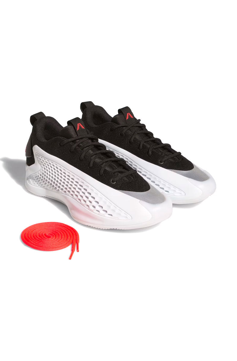 Tênis Adidas Basquete Anthony Edwards 1 Low Branco/Preto JQ6140