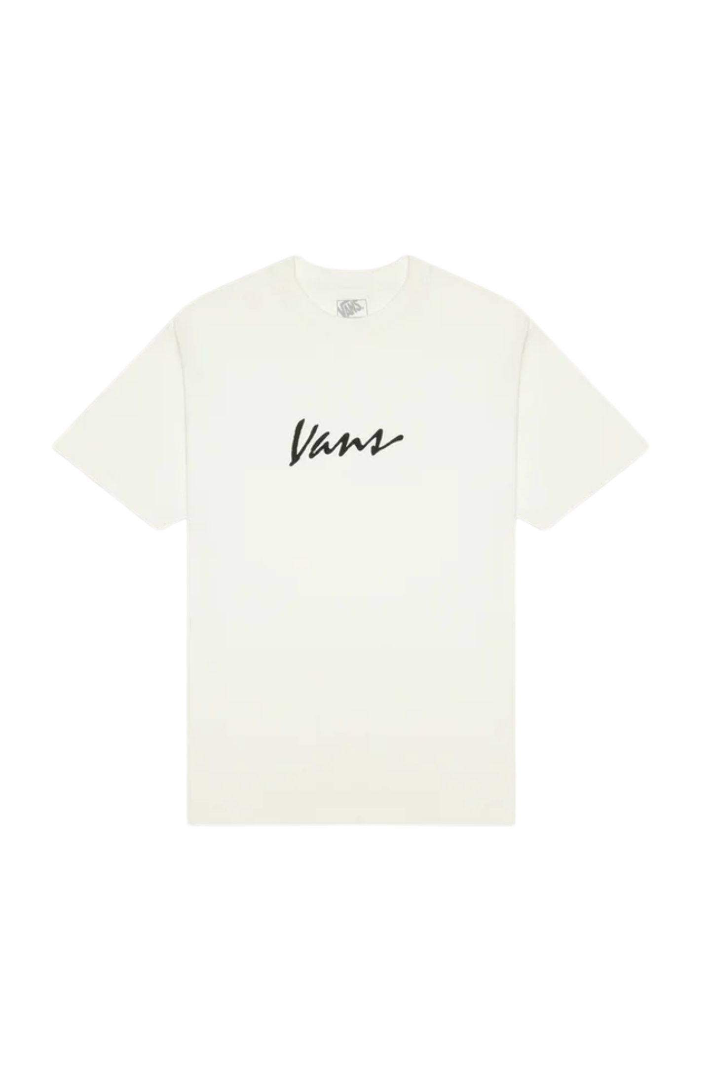 Camiseta Vans Classic Script SS Bege/Preto