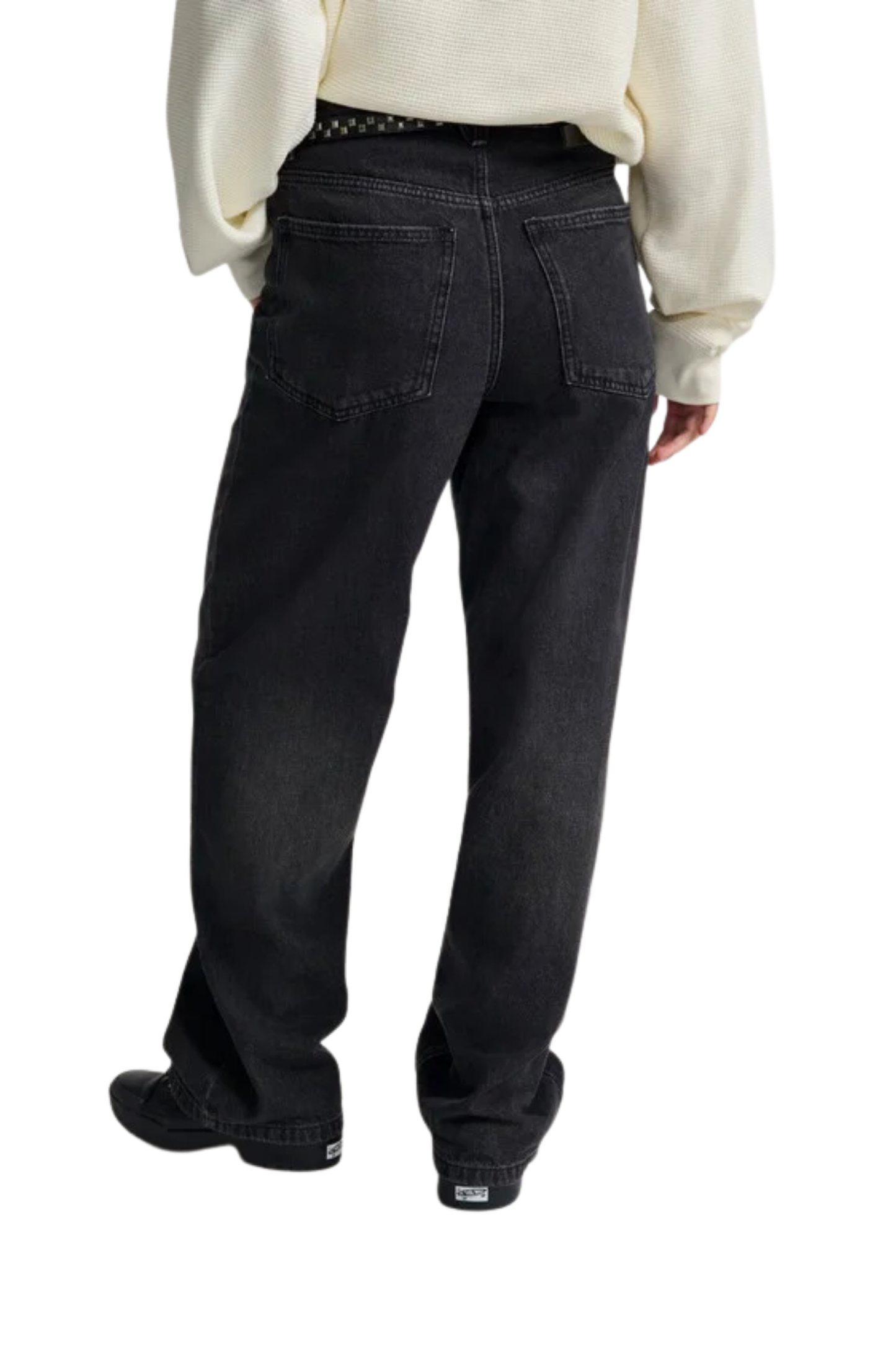Calça Vans Sirelle 5 Pocket Puddle Black Hylane Preto