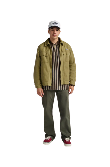 Calça Vans Chino Relaxed Authentic Grape Leaf Verde