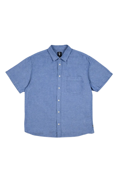 Camisa Vans Lawson Solid SS Azul Marinho