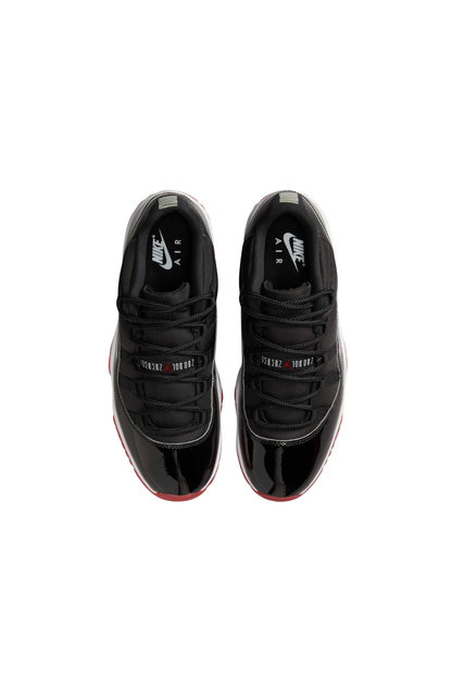 Tênis Nike Air Jordan 11 Retro Low Bread Preto/Vermelho FV5104-006