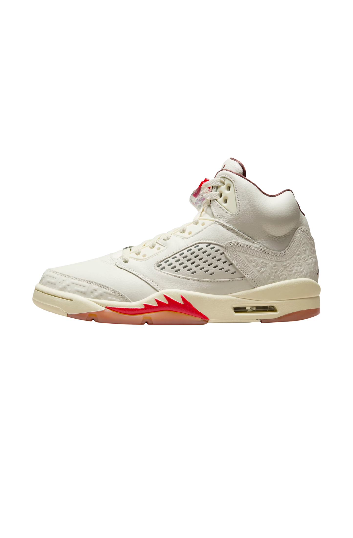 Tênis Nike Air Jordan 5 Retro 'El Grito' Branco HF8833-100
