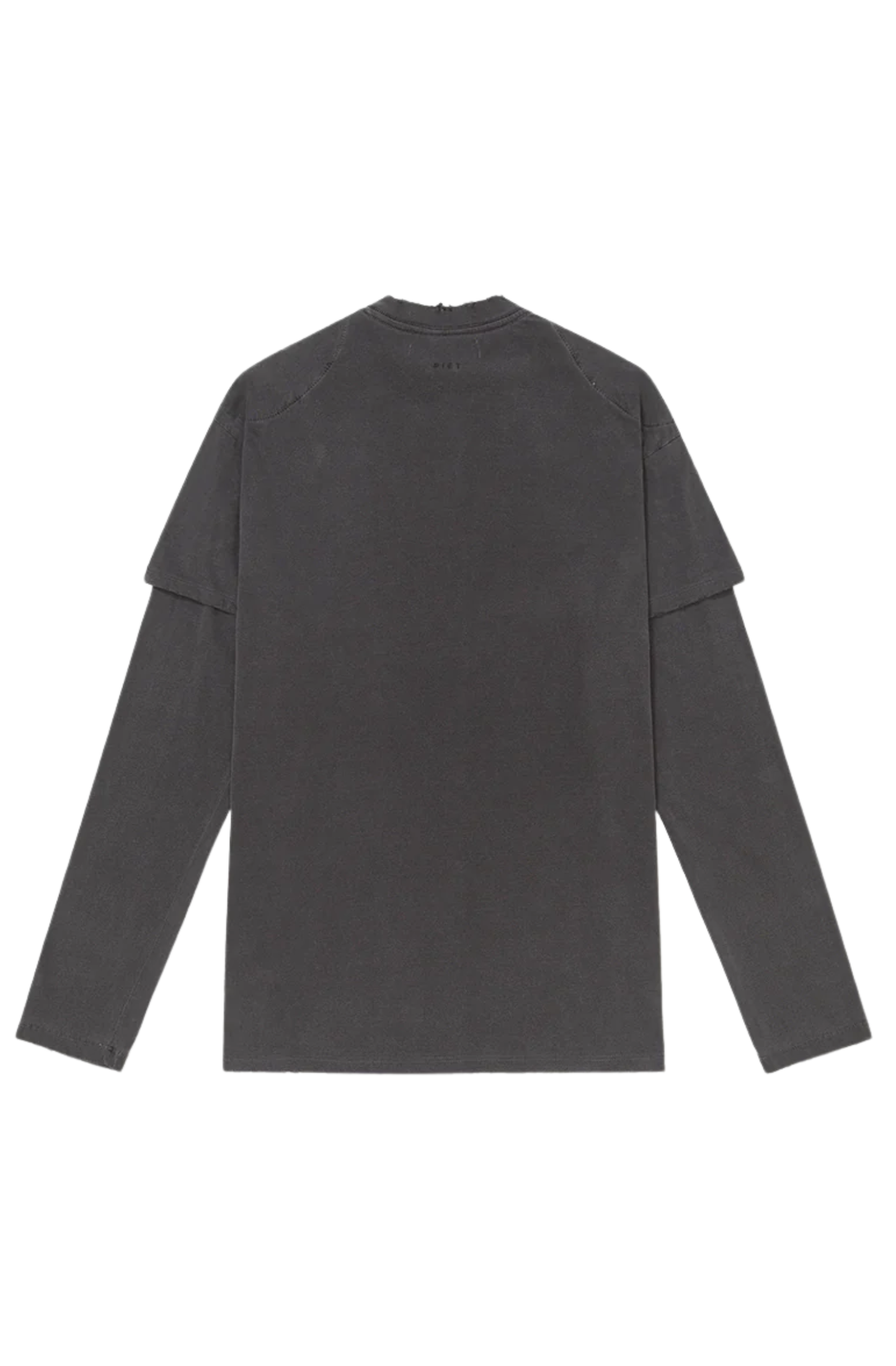 Camiseta Piet Double Long Sleeve Vintage Black