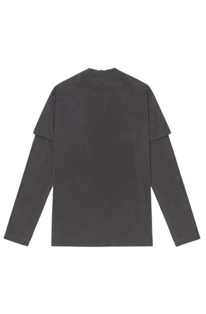 Camiseta Piet Double Long Sleeve Vintage Black