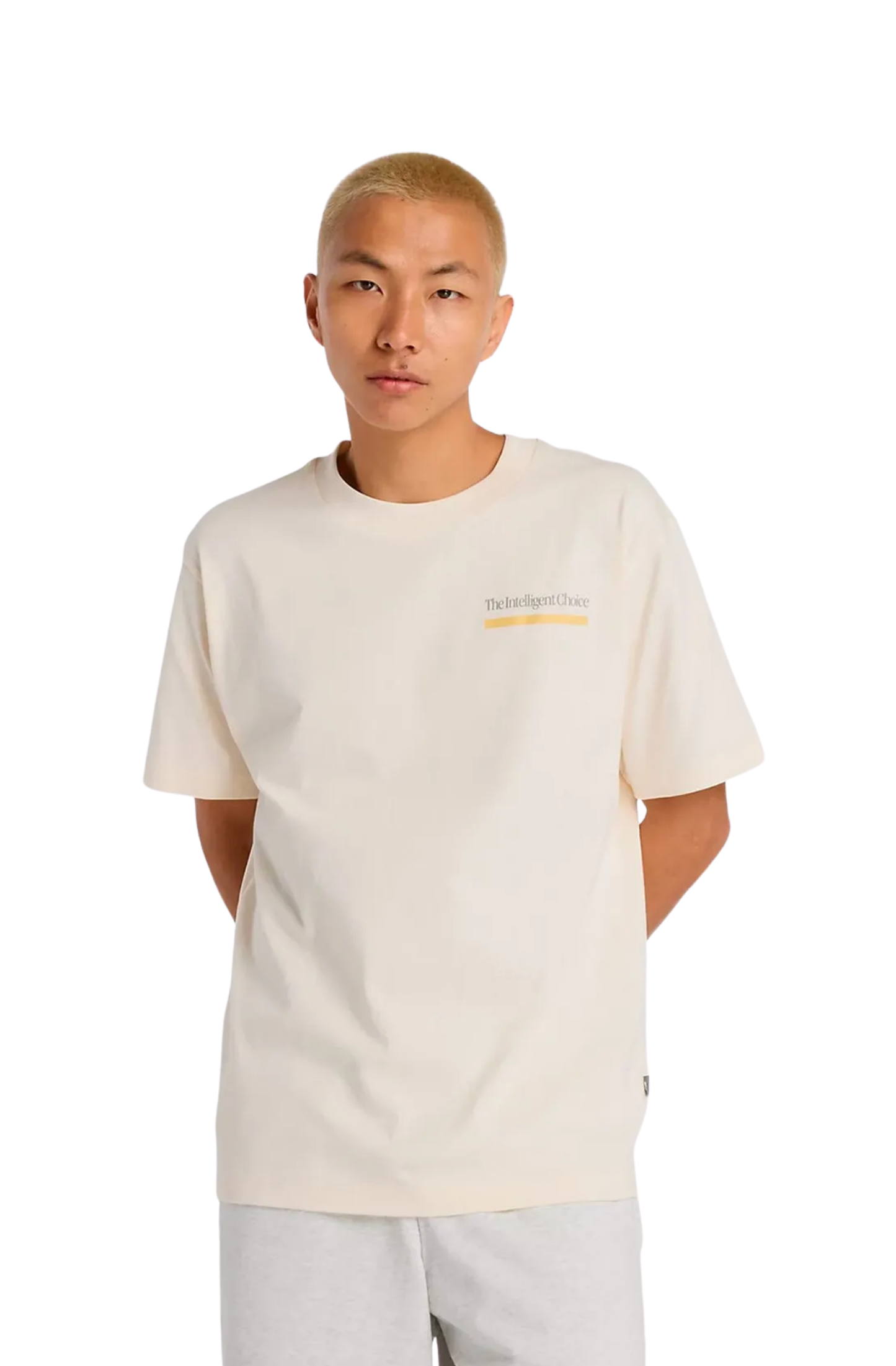 Camiseta New Balance Athletics Intelligent Choice Off-White