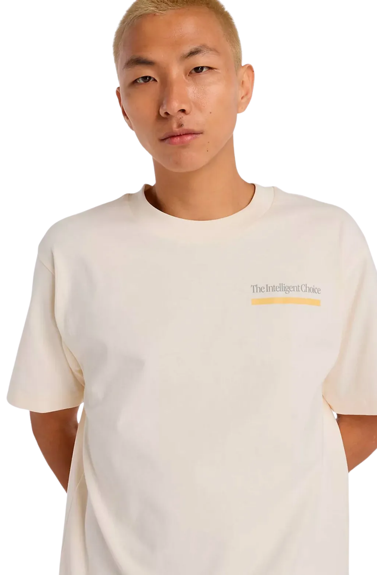 Camiseta New Balance Athletics Intelligent Choice Off-White