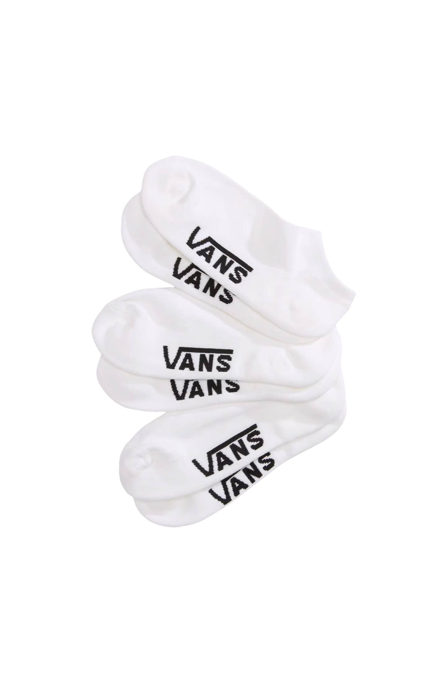 Meia Vans Classic Kick White 3 Pares Branco