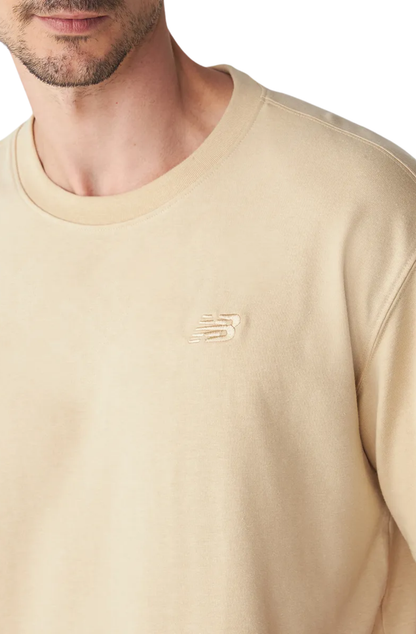 Camiseta New Balance Small Logo Bege