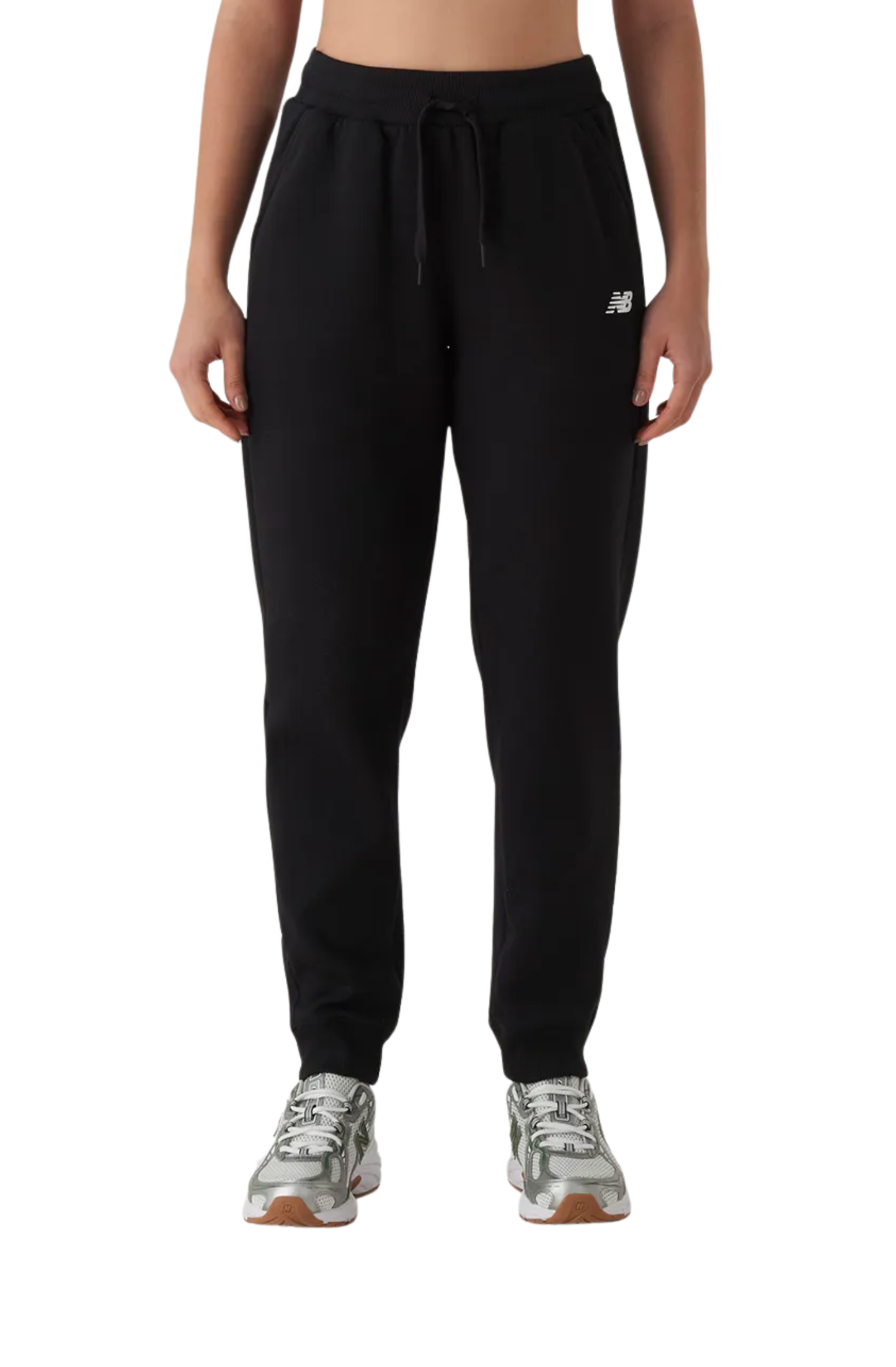 Calça New Balance Felpa Essentials Feminino Preto