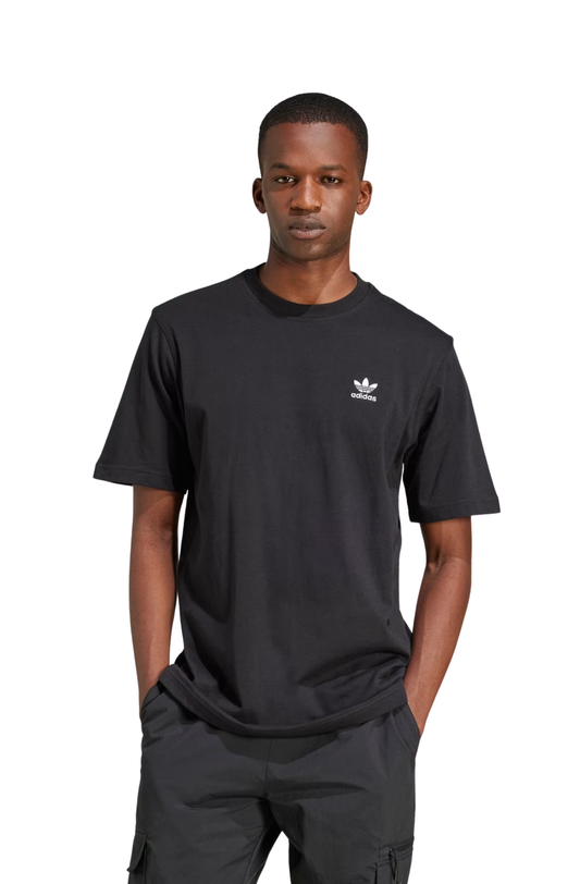 Camiseta Adidas Trefoil Essentials Preto/Branco