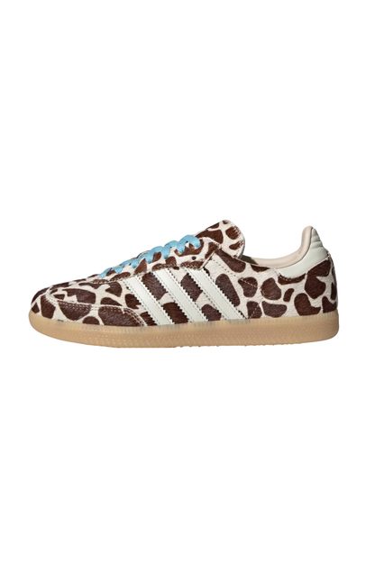 Tênis Adidas Samba Animal Print Marrom/Branco KI6669