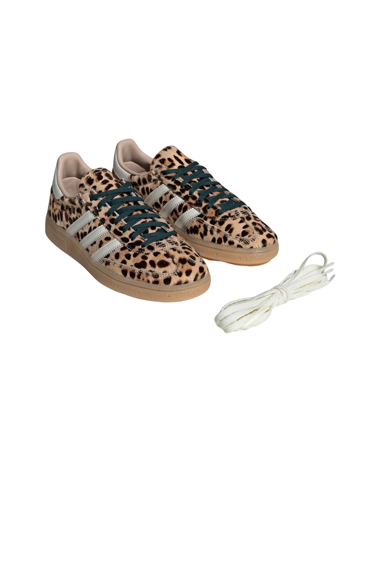 Tênis Adidas Handball Spezial Leopard Print Bege/Marrom KI6678