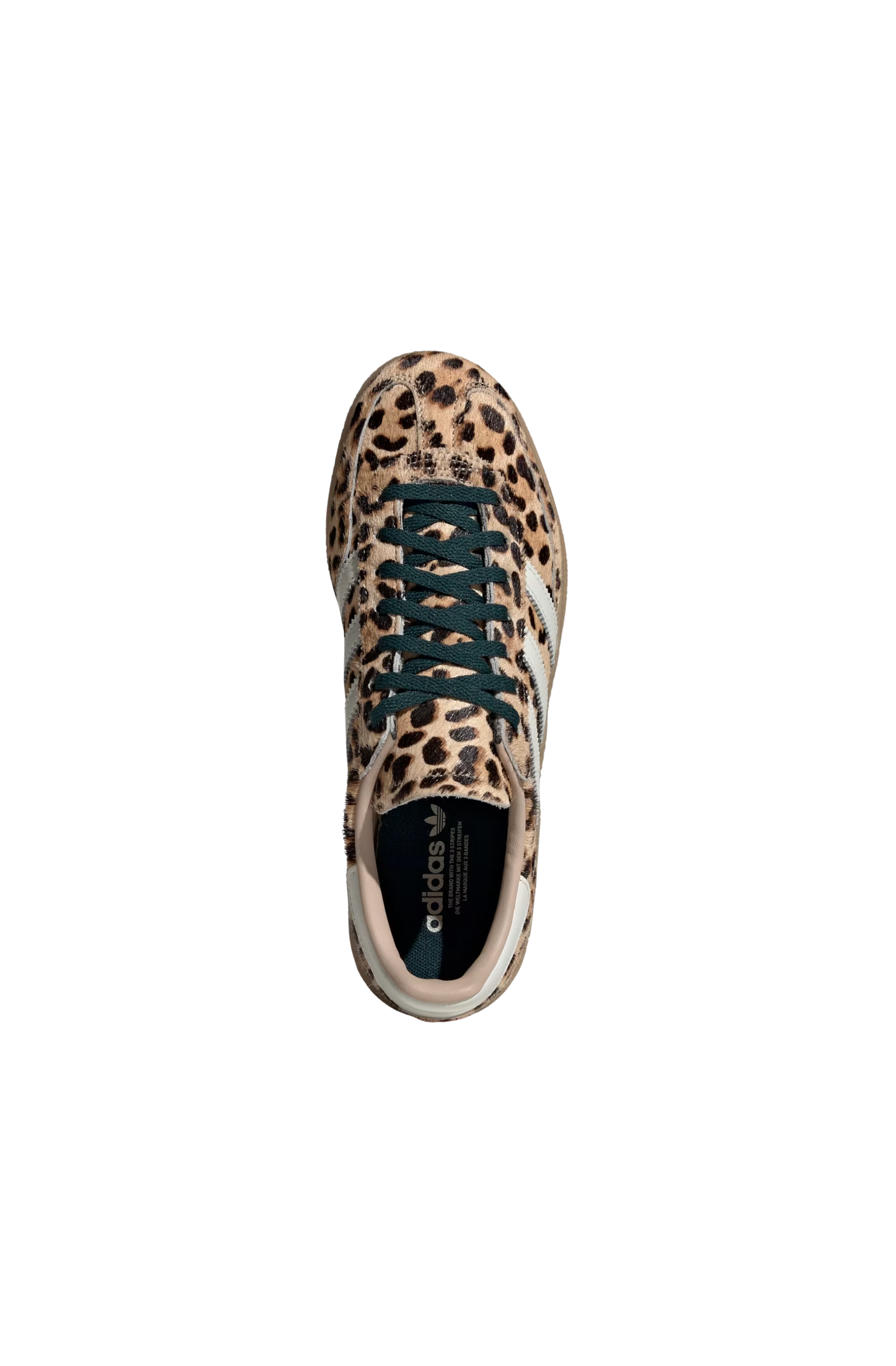 Tênis Adidas Handball Spezial Leopard Print Bege/Marrom KI6678