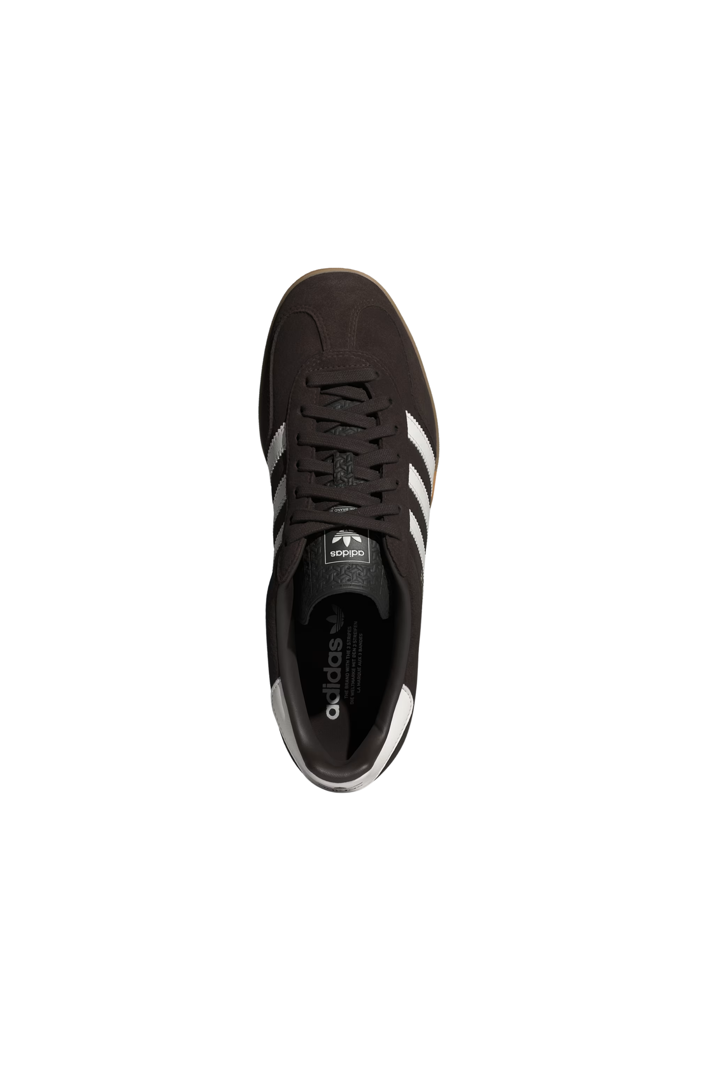 Tênis Adidas Gazelle Indoor Marrom Escuro/Branco HQ5152