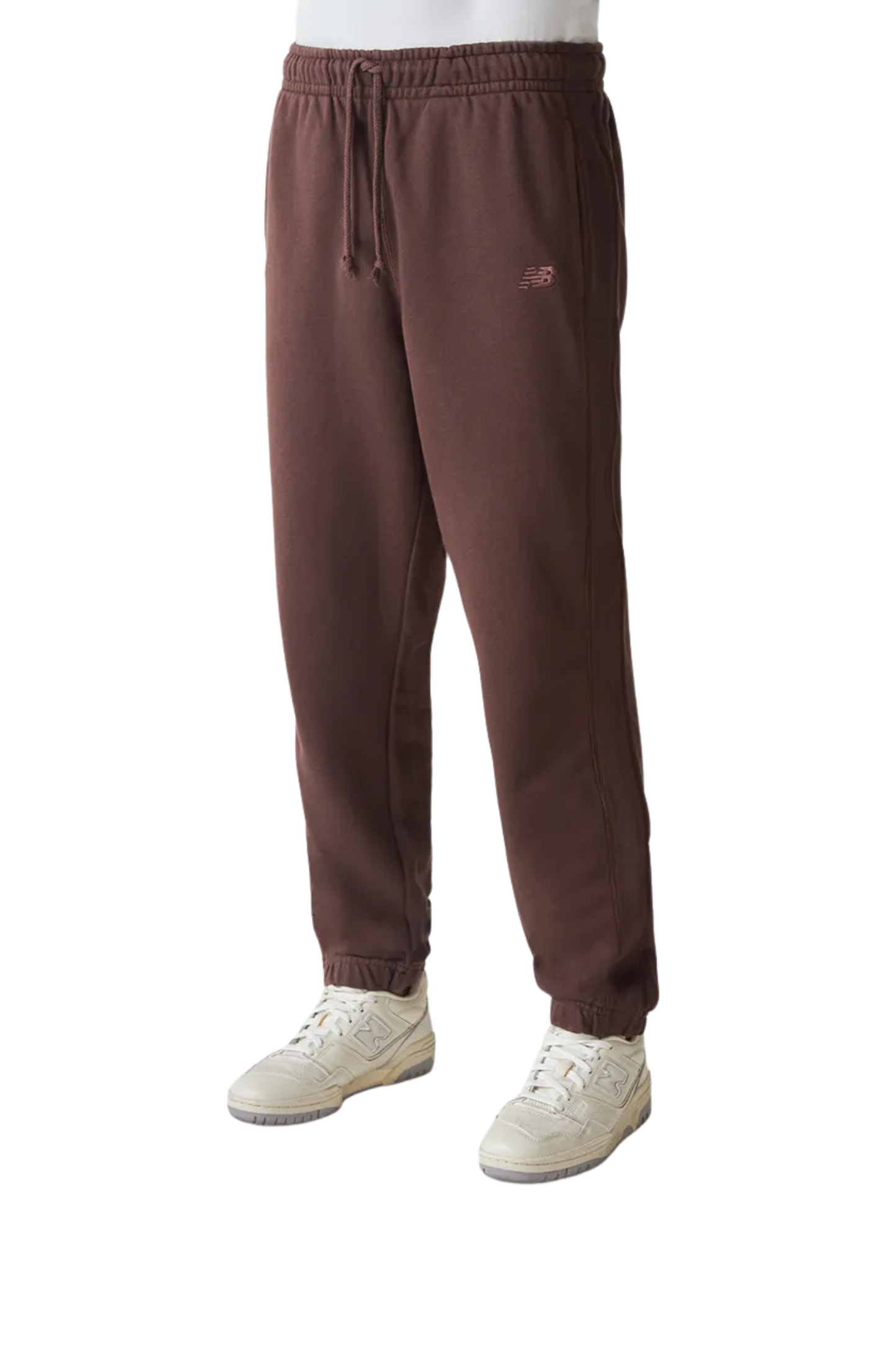 Calça New Balance Athletics Small Logo Masculino Marrom