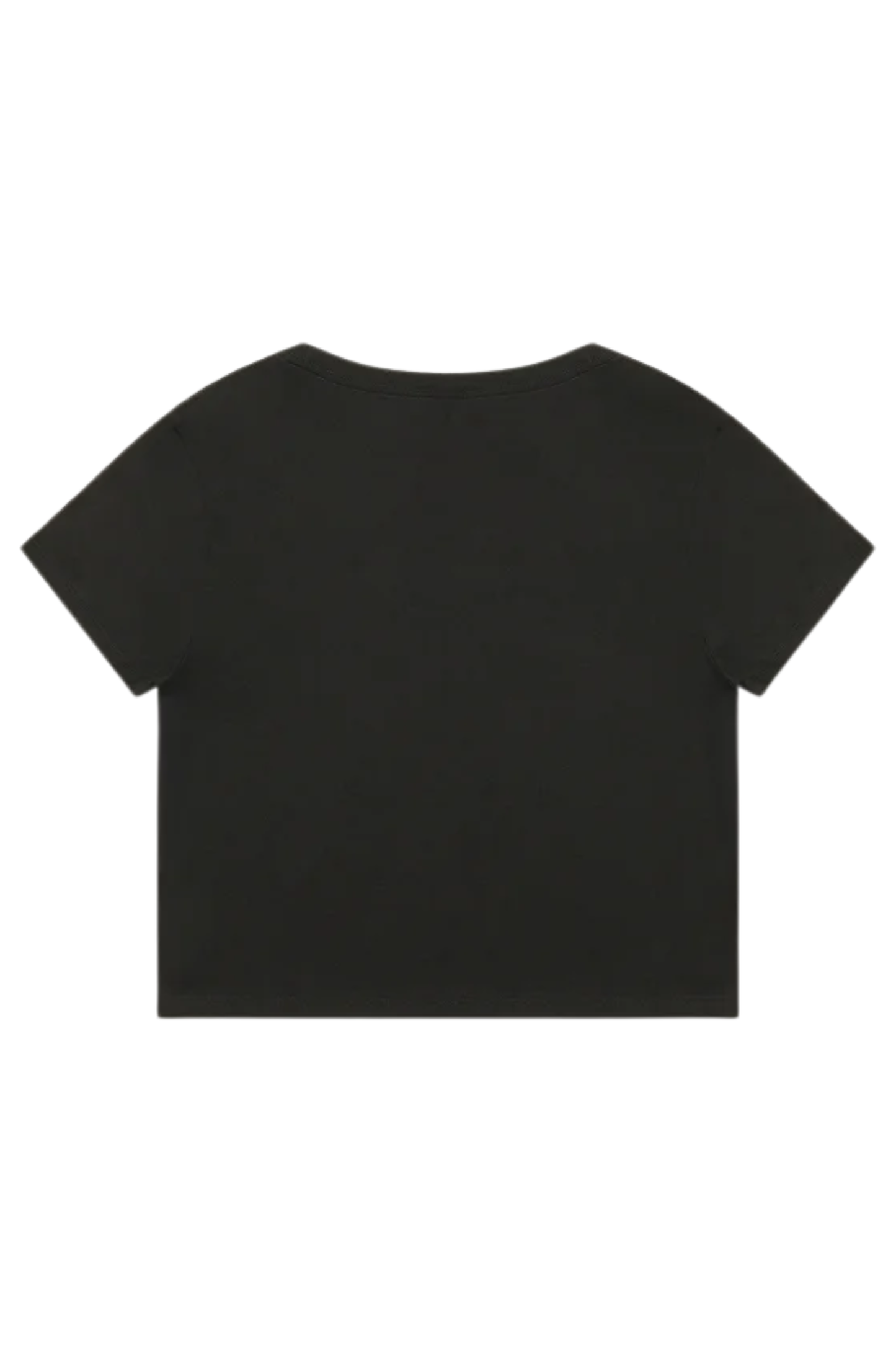 Camiseta Vans Cropped Classic Script Preto