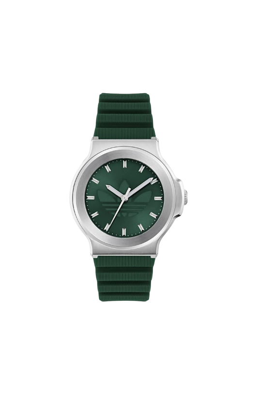Relógio Adidas Expression Three Verde/Prata