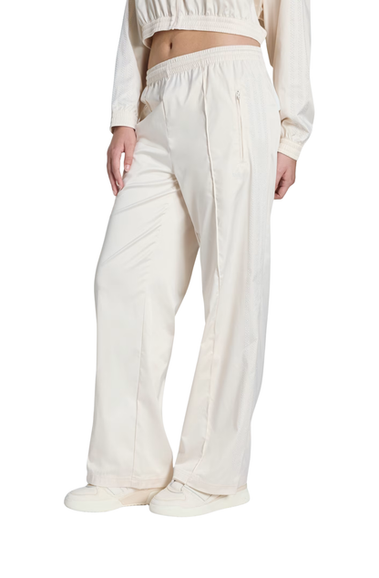 Calça Adidas Pearl Firebird Loose Track Pants Off-White